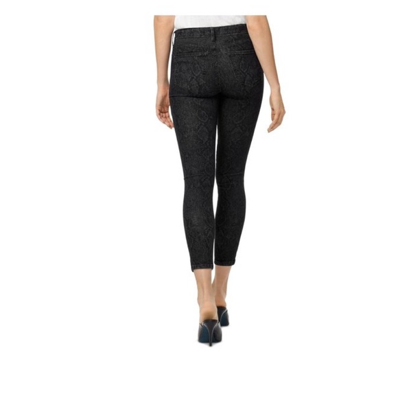 Sanctuary Denim Snake Print Ankle Jeans - Picture 2 of 6